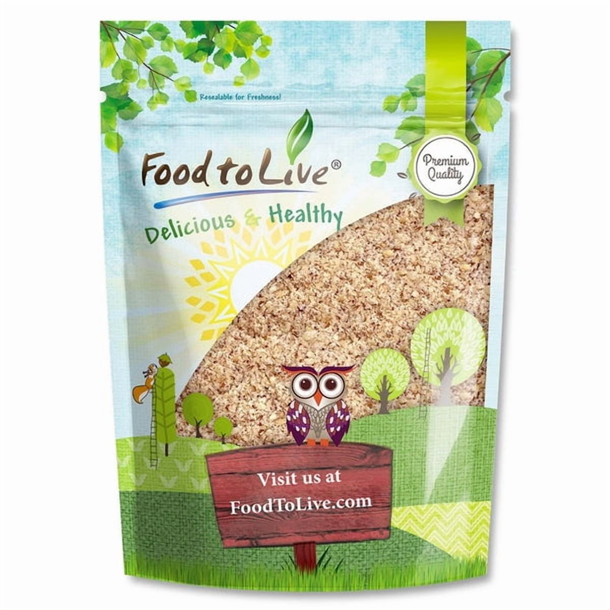 Hazelnut Meal, 2 Pounds – Vegan, Kosher, Bulk – by Food to Live