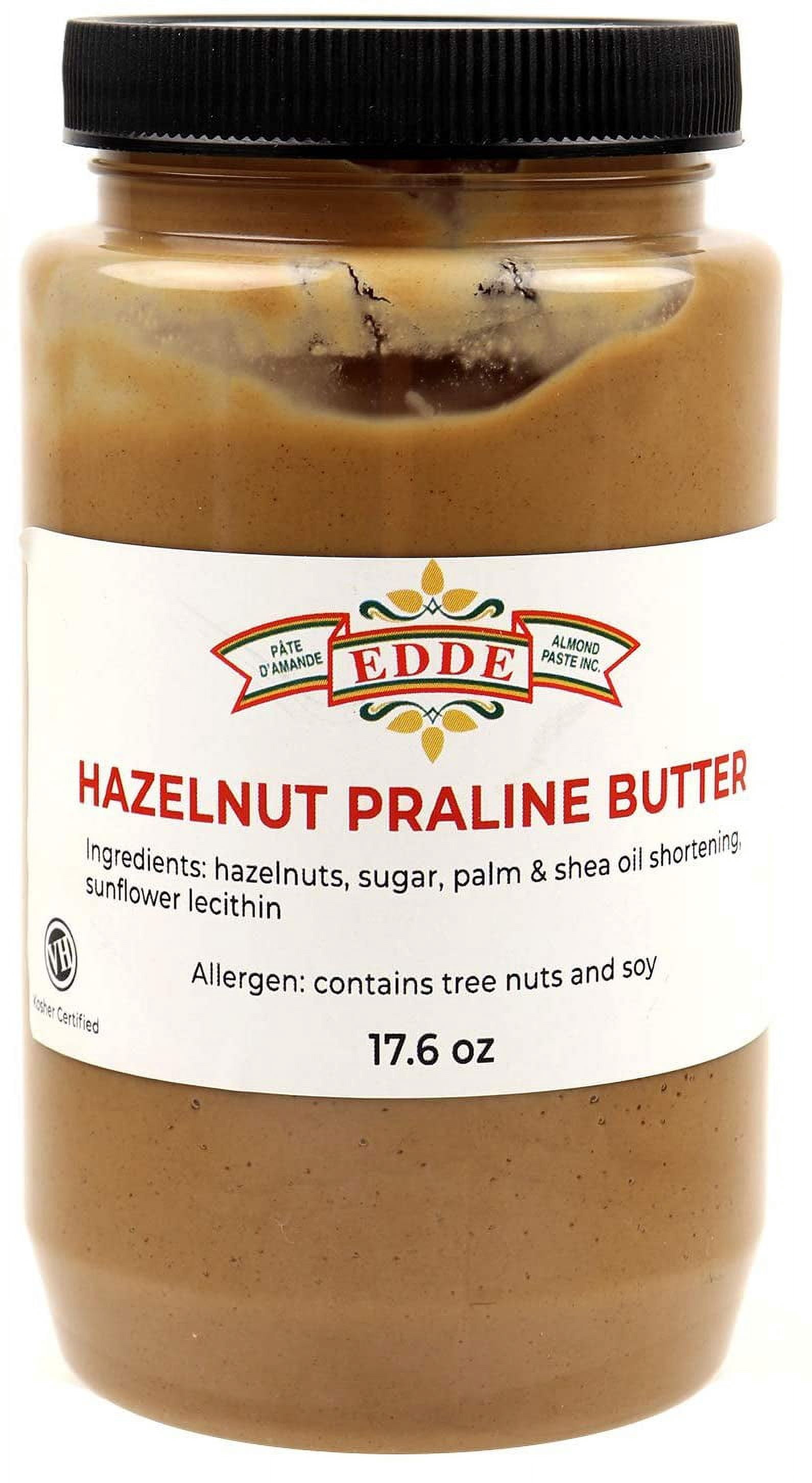 Hazelnut Praline Butter 17.6 Ounce (500 Grams) - Walmart.com