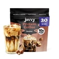 thumbnail image 1 of Hazelnut Protein Iced Coffee - Premium Whey Protein & Instant Iced Coffees - 100% Natural Cold Brew Coffee - Zero Artificial Flavors & Sweeteners, 80 mg Caffeine Per Serving, 0g of Sugar, 20 Servings, 1 of 5