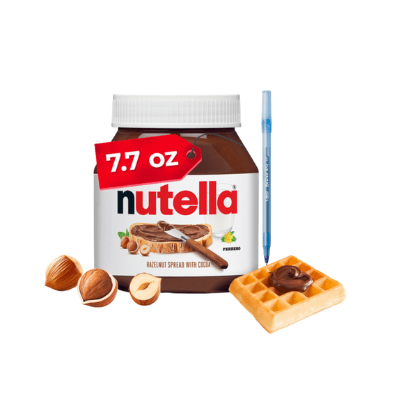 Hazelnut Spread with Cocoa, Creamy Hazelnut Spread, Breakfast Favorite, 7.7 oz Jar