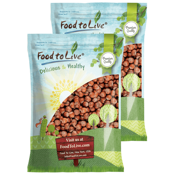 Hazelnuts in Shell, 12 Pounds Unsalted, Unroasted, Keto, Vegan, Kosher, Bulk Nuts by Food to Live