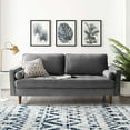 thumbnail image 1 of Hazen 69.7'' Velvet Square Arm Sofa, 1 of 5