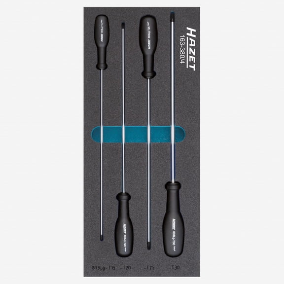 Hazet 163-380/4 Torx screwdriver set