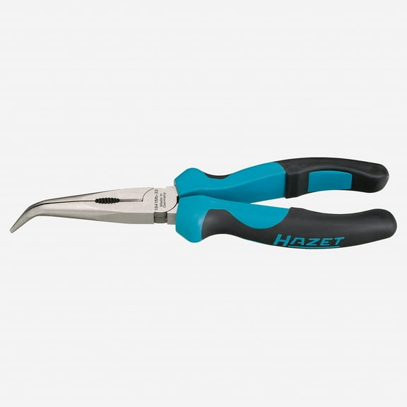 Hazet 1841MB-33 Snipe nose pliers curved jaws 200mm