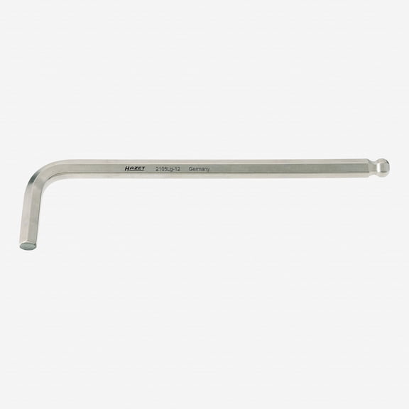 Hazet 2105LG-03 3mm Ball End Hex L-key Long