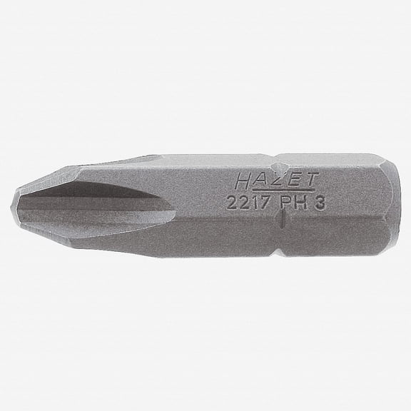 Hazet 2217-PH3 Phillips #3 x 32mm Bit - 5/16" Drive