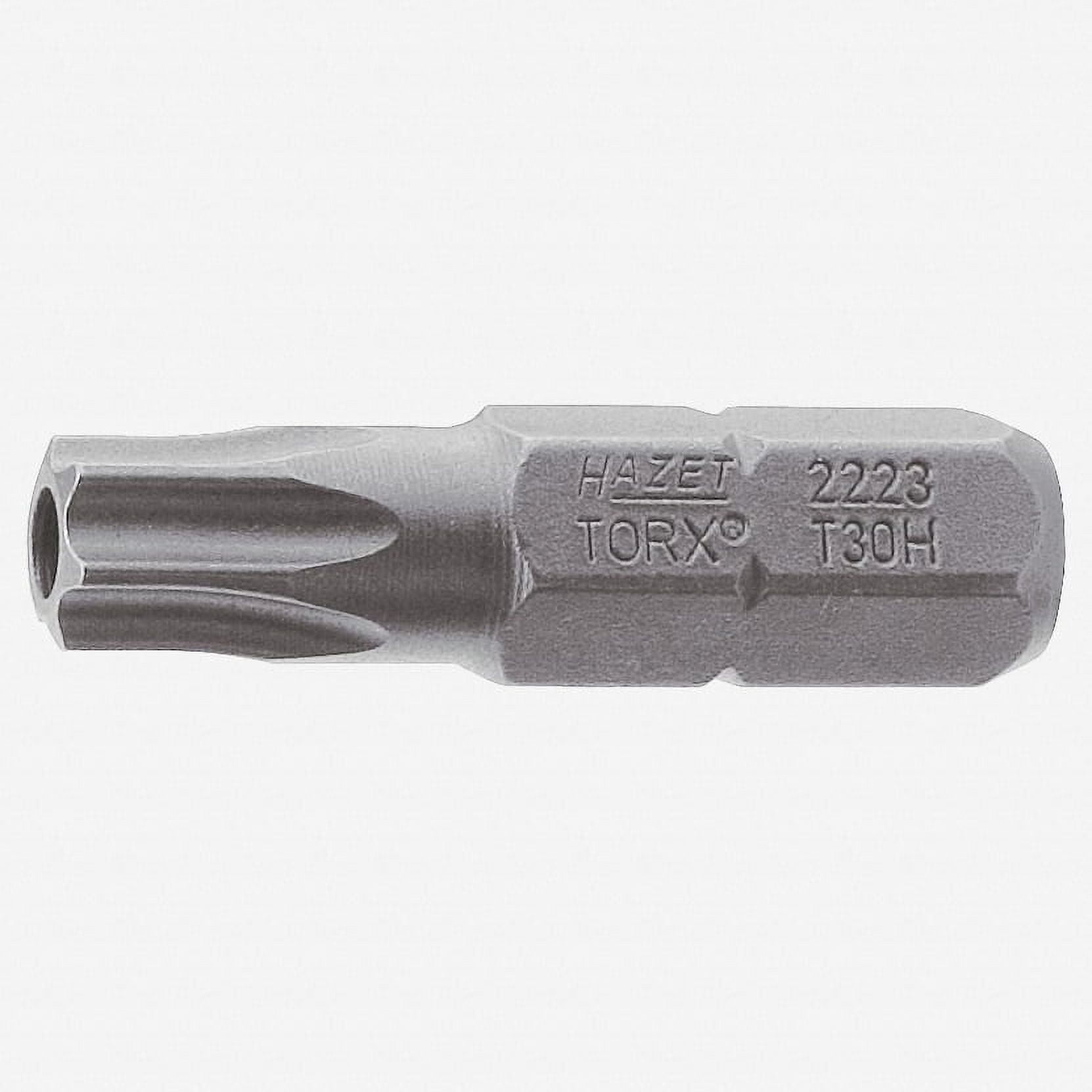 Hazet 2223-T10H Security Torx T10s x 25mm Insert Bit