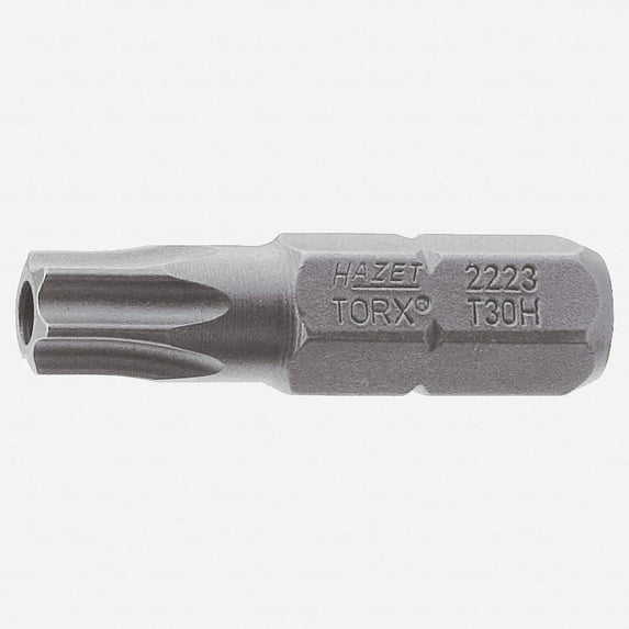Hazet 2223-T30H Security Torx T30s x 25mm Insert Bit