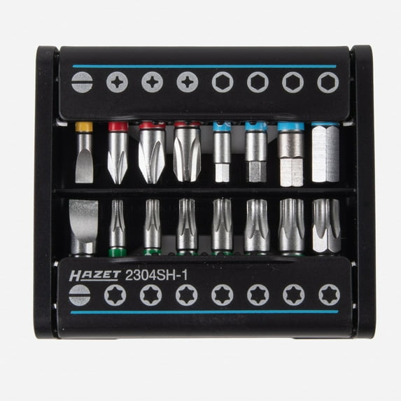 Hazet 2304SH-1 SMARTHOLDER WITH 16 SHORT SD BITS