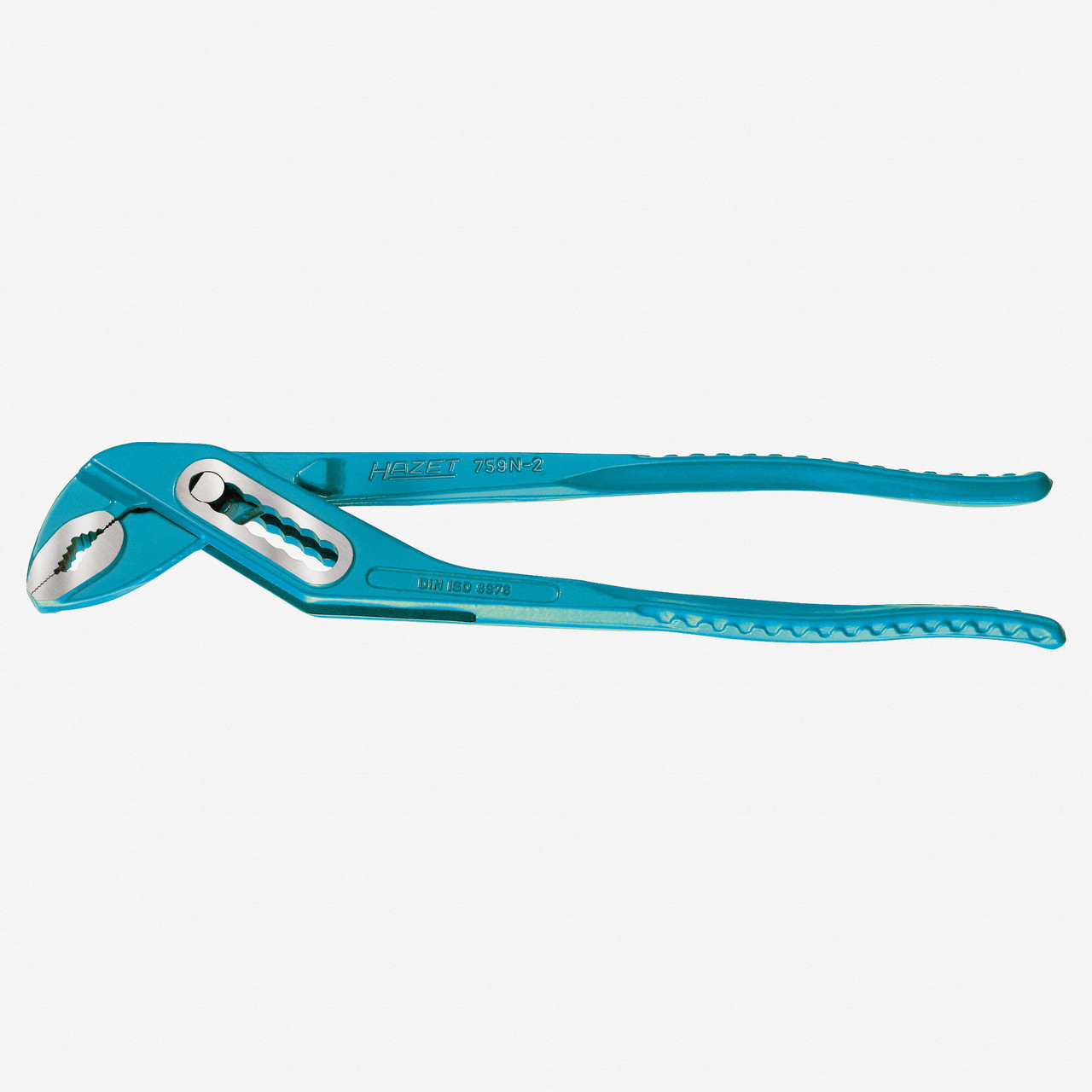 Hazet 759N-2VDE Water Pump Pliers - 30mm Capacity, 9.84 Inch Long, VDE Insulated For Electrical Safety