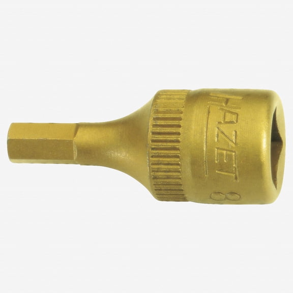Hazet 8501-5 5mm Hex Titanium-Nitride 1/4" Socket