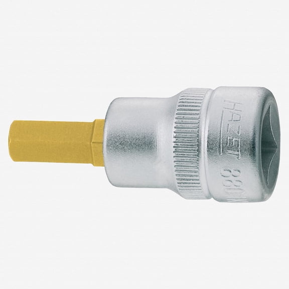 Hazet 8801K-8 8mm Hex Titanium-Nitride Socket 3/8" Short