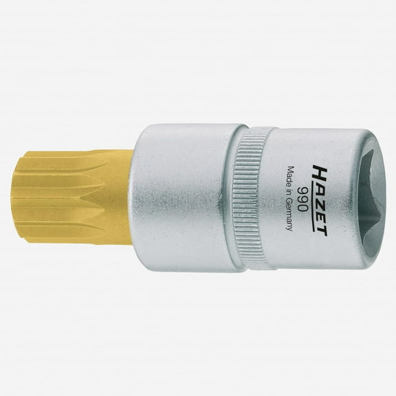 Hazet 990-12 M12 XZN Titanium-Nitride Socket 1/2"