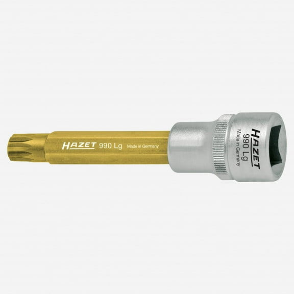 Hazet 990LG-8 M8 XZN Titanium-Nitride Socket 1/2" - Long