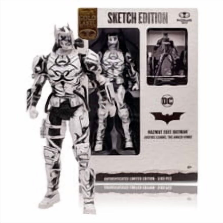 DCフィギュア　7体セット　※特記事項あり McFarlane Toys Hazmat Suit Batman Sketch Edition 7