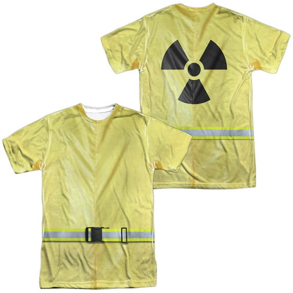 Hazmat Suit (Front - Back Print) - Short Sleeve Shirt - XX-Large