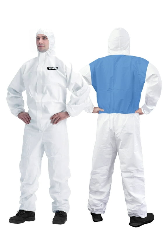 Paint Coverall & Disposable Coverall and Suit, SF Non-woven Fabric + SMS Non-woven Fabric Splicing, Workwear Overalls & Coveralls