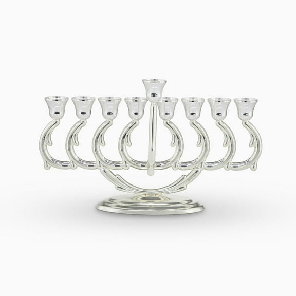 Hazorfim Branches Menorah Silver-Plated