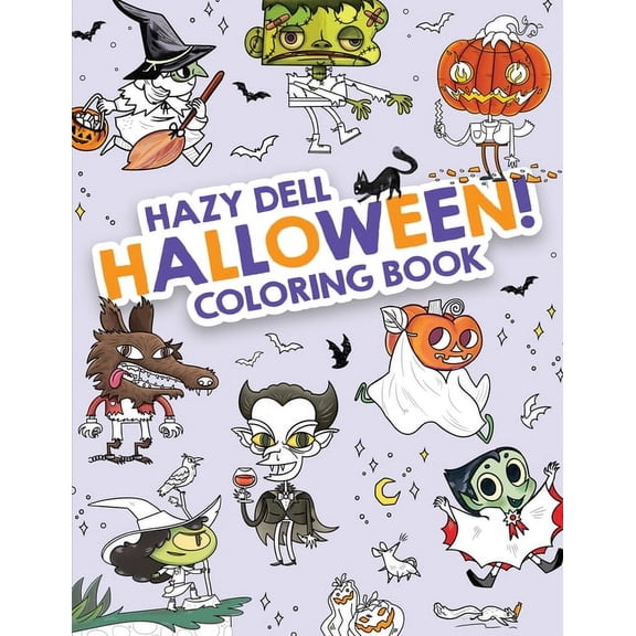 Hazy Dell Coloring Books Hazy Dell Halloween!, Book 3, (Paperback)
