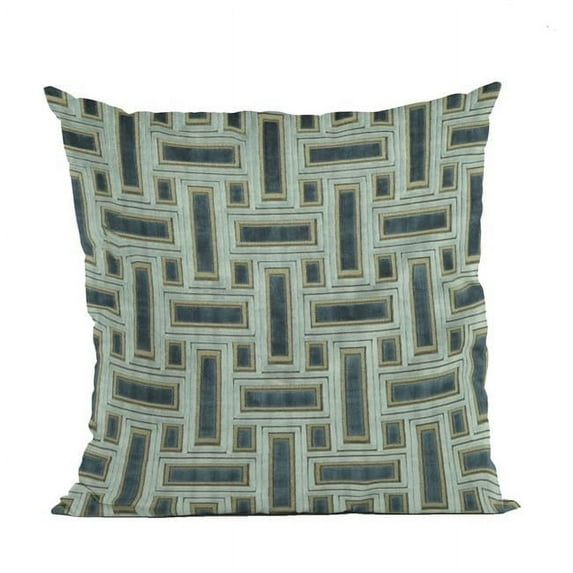 Hazy Stony Cut Velvet, Some Sparkle to it Luxury Throw Pillow - 12 x 20 in.