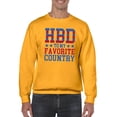 thumbnail image 1 of Hbd Favorite Country Sweatshirt Men -Image by Shutterstock, Male 5X-Large, 1 of 4