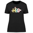 thumbnail image 1 of Hbd To You Cute Pugs Doodles Tee Women's -Image by Shutterstock, 1 of 2