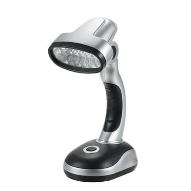 Bysome 12 Portable Desk Light Table Lamp 3 Aa Batteries Operated Adjustable Angle For Working Students Reading