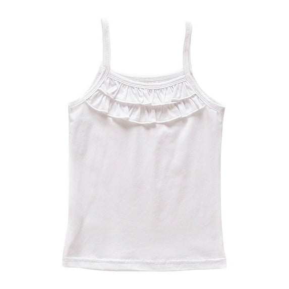Bysome Boys Girls Tshirts Summer Thin Baby And Children Base Underwear Little Girl Sweatshirt White 2-3 Years