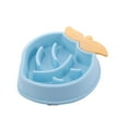 thumbnail image 1 of Bysome Dog Slow Feeder Bowl Non Puzzle Bowl Anti Gulping Pet Slower Food Feeding Dishes, 1 of 6