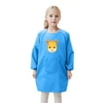 thumbnail image 1 of Hbdhejl Kid Art Smock Apron With Pocket For Children Artist Painting Aprons Smocks With Long Sleeve Cartoon Print Tops Blue 8-12 Years, 1 of 1