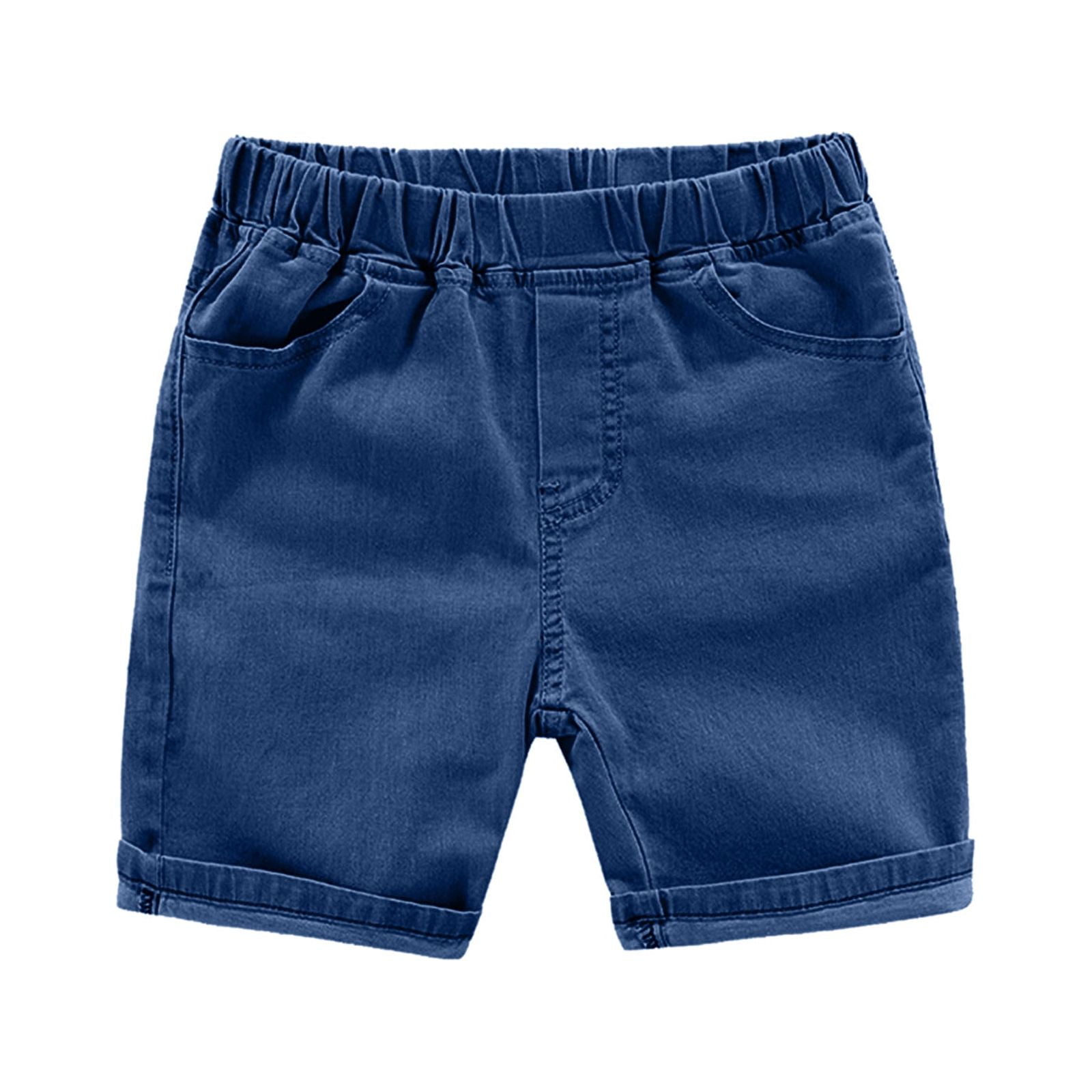 Hbdhejl Kids Pants Baby Boys Girls Toddler Chambray Jeans Pants Shorts ...