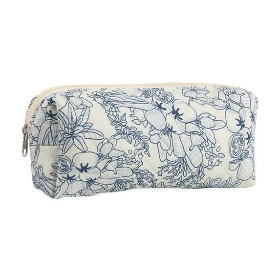 Hbdhejl Makeup Bag Womens Travel Cosmetic Bag Toiletry Bag Womens Quilted Toiletry Bag With Floral Pattern Make Up Bag Make Up Bag Cosmetic Bag For Women Girls A4 Cosmeti