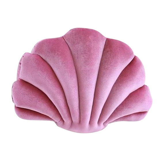 Bysome Seat Cushion Shell Pillow Home Sofa Bedside Decorative Texture Cushion