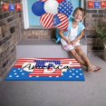 thumbnail image 1 of Hbdhejl Soft Fashion Doormat 60X40Cm 4Th July Independence Day Usa Country Door Mat Bathroom Rug Celebrating 4Th Of July Floor Mat Entrance Front Door Rug Suitable For Home Living Room Bathroom, 1 of 5