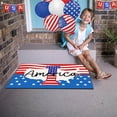 thumbnail image 1 of Hbdhejl Soft Fashion Doormat 60X40Cm 4Th July Independence Day Usa Country Door Mat Bathroom Rug Celebrating 4Th Of July Floor Mat Entrance Front Door Rug Suitable For Home Living Room Bathroom, 1 of 5