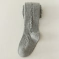 thumbnail image 1 of Hbdhejl Toddler Girls Pants Kids Baby Cotton Warm Full Leggings Knitted Tights Pantihose Stretchy Basic Full Length Pants Pantyhose For Spring Autumn Stocking Dark Gray 4-6 Years, 1 of 6