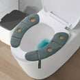 Hbdhejl Toilet Seat Cushion Household Toilet Stick On Toilet Seat Mat