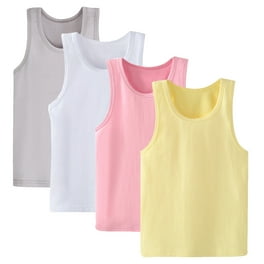 Wonder Nation Girls Colorful Tank Tops 6-Pack, Sizes 4-18