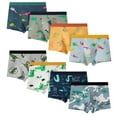 thumbnail image 1 of Hbhpov Boys Underpants Dinosaur Toddler Boxer Shorts Briefs Kids Soft Underwear, 8 Pack, Size 2-12, 1 of 7
