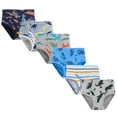 thumbnail image 1 of Hbhpov Little Boys Cotton Briefs Soft Undies Toddler Kids Underwear 6 Pack, Size 2-10T, 1 of 6