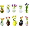 thumbnail image 1 of Hbtdoern Mini Vase Magnets for Fridge, Mini Bud Vases Magnetic, Cute 3D Flower Vase for Kitchen & Office Decoration, 1 of 6