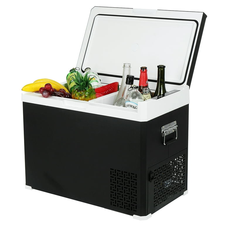 Hcalory 40L Portable Car Refrigerator, 42 Quart RV Fridge