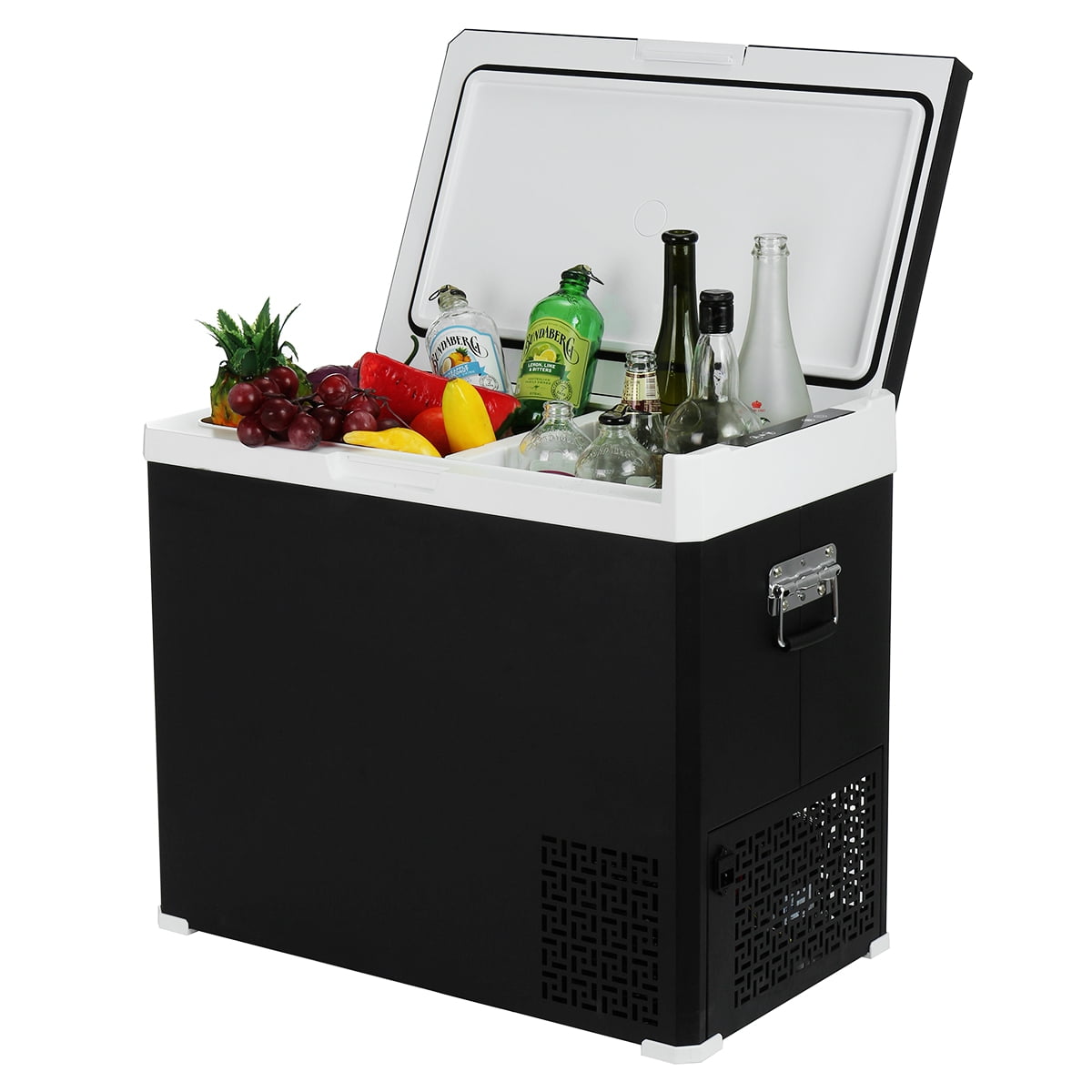 Hcalory 40L Portable Car Refrigerator, 42 Quart RV Fridge