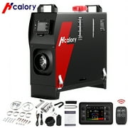 Audew 8KW Diesel Heater 12V, HBS1S Parking Diesel Air Heater All-in-one with App Control, 10-Temperature Settings, Auto Start-Stop and Fast Heating, 110V AC & 12V 24V DC, for Boat Bus RV and Trailer
