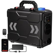 Audew Diesel Air Heater, TB2 2025 updated 12V 8KW All-In-One Portable Handheld Toolbox with Bluetooth APP Control and adapter for Car Trucks Boat Bus RV Trailer Motor-Homes and Camper