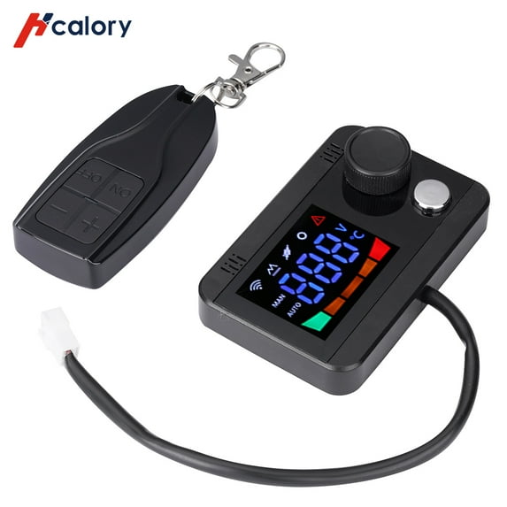 Hcalory Digital Switch & Remote Control for 12V 24V Universal Voltage Parking Heater Accessories