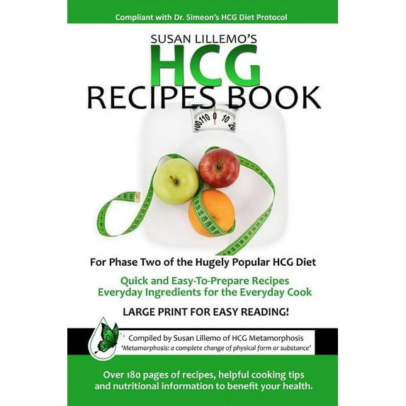 Hcg Recipes Book: For Phase Two of the Hugely Popular Hcg Diet Paperback
