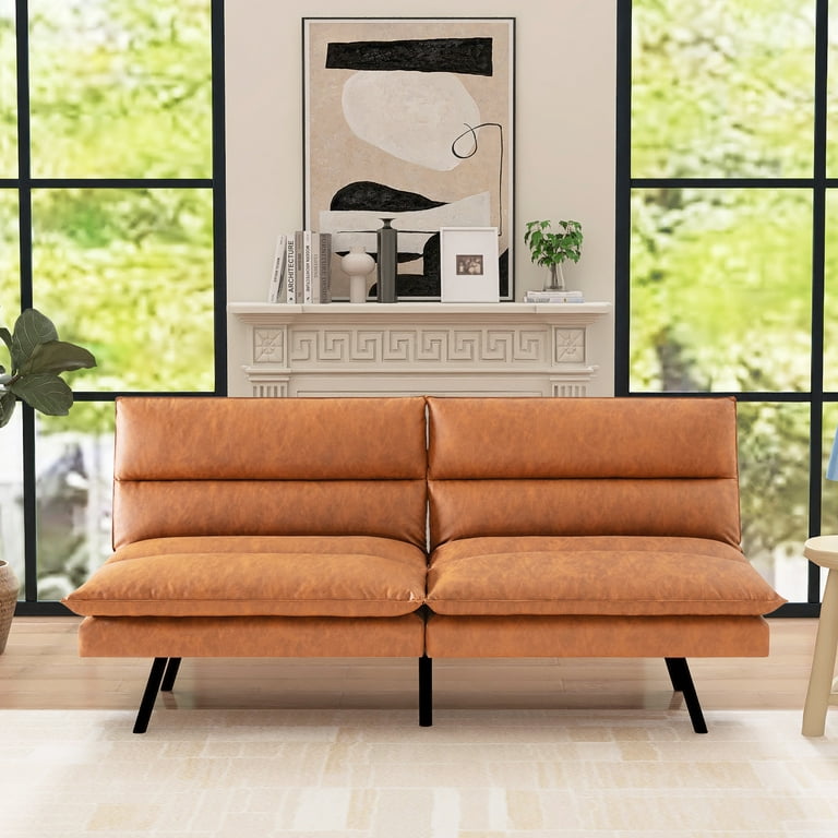Hcore Convertible Armless Futon Sofa