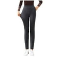 thumbnail image 1 of Hcyirli Women's Thermal Winter Leggings with Windproof Technology for Extreme Cold Weather and All Day Comfort Grey XL, 1 of 2