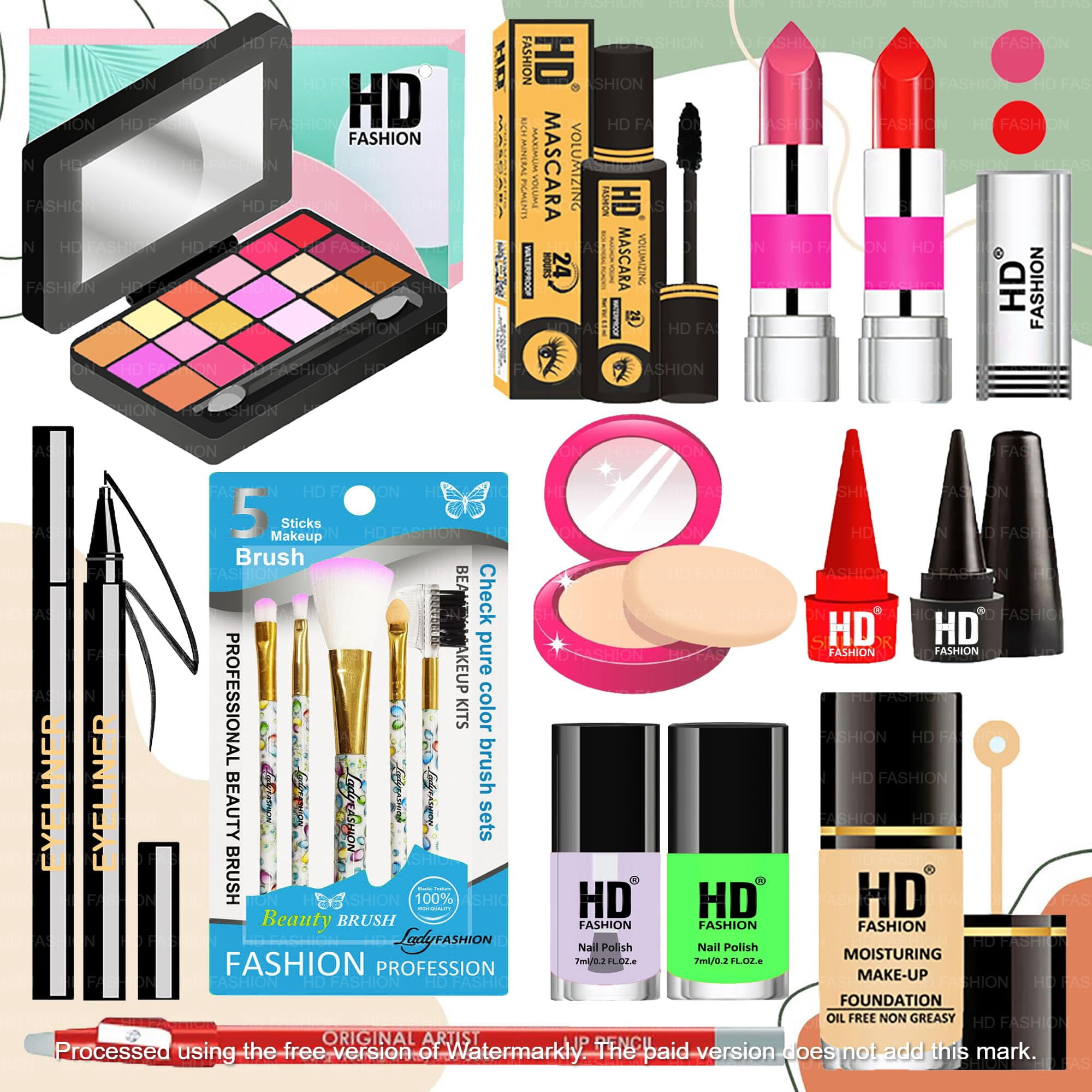Mirada Let’s Glam Up Makeup Kit for Girls main image 1